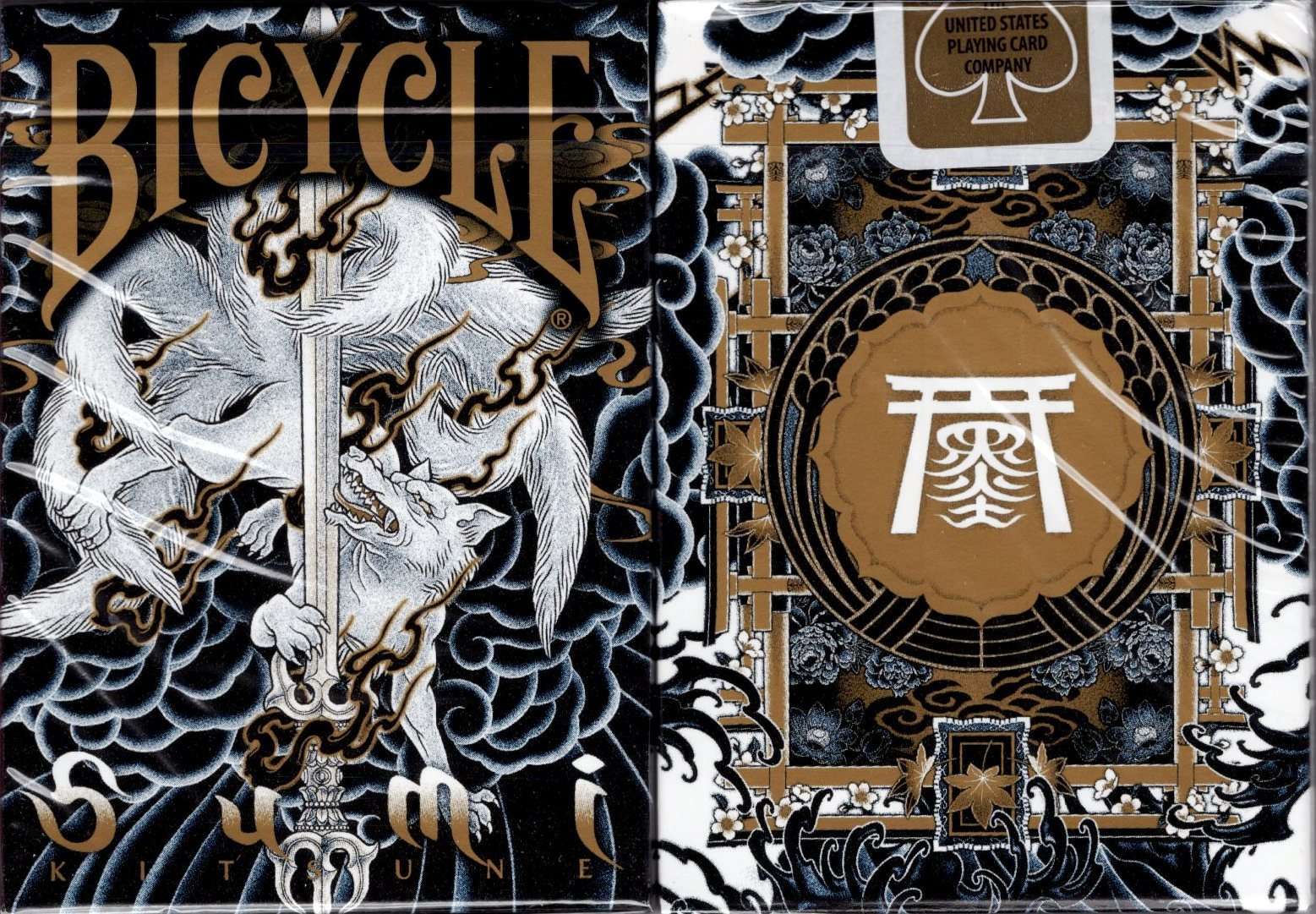 Sumi Kitsune Bicycle Playing Cards - Image 2