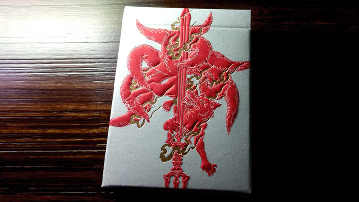 Sumi Kitsune Tale Teller (Craft Tuck) Playing Cards USPCC - Image 6