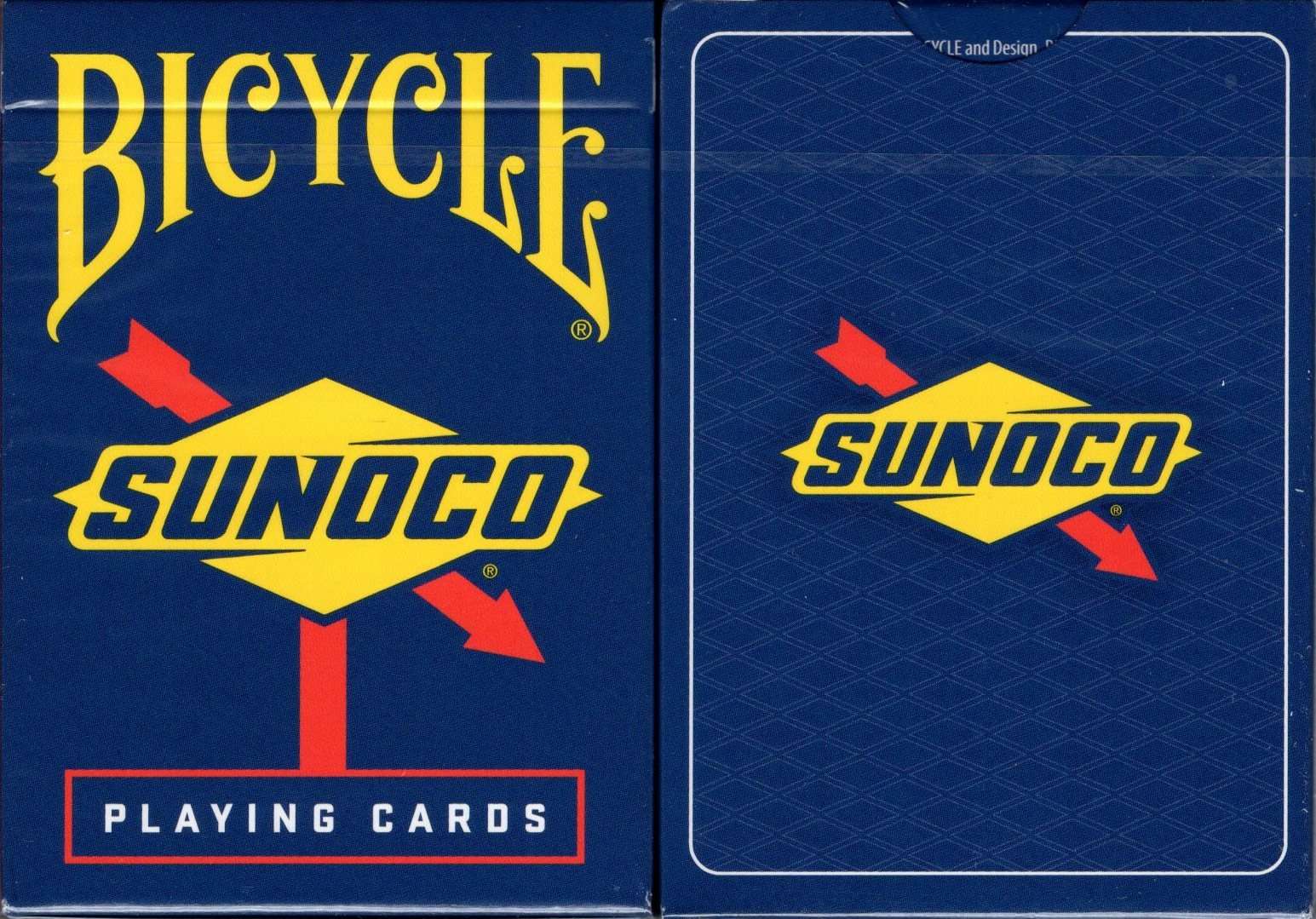 Sunoco Modern Logo Bicycle Playing Cards