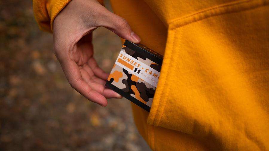 Sunset Camo Playing Cards USPCC - Image 7