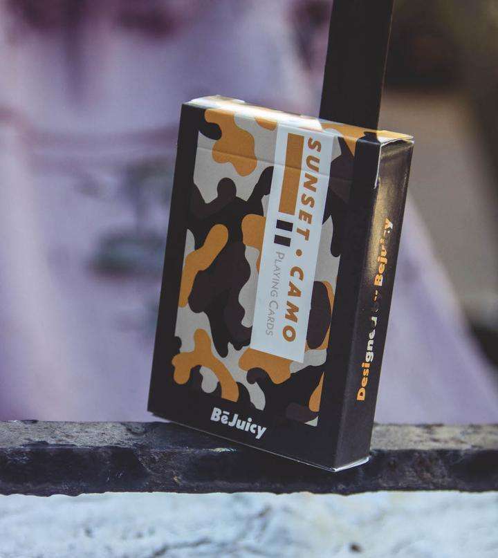 Sunset Camo Playing Cards USPCC - Image 9