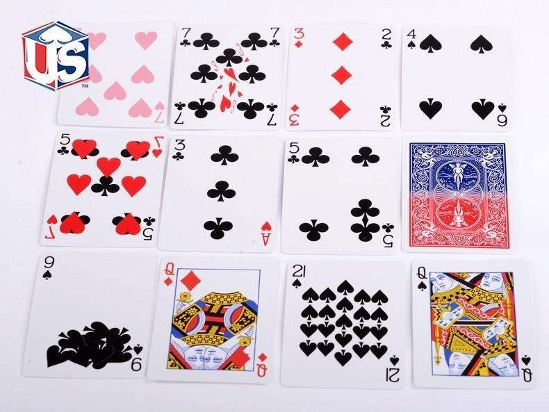 Red Super Gaff Bicycle Playing Cards - Image 2
