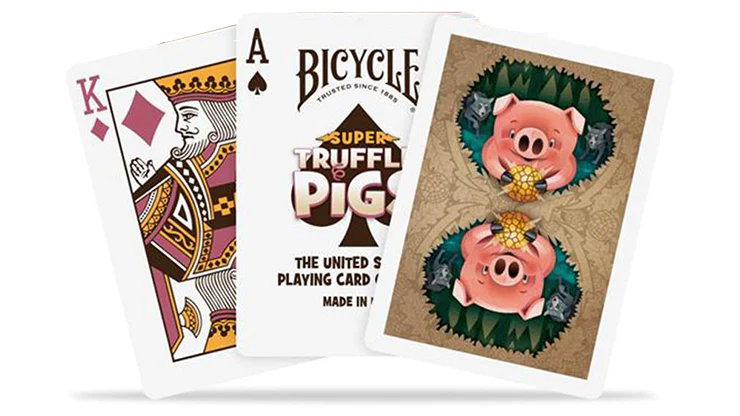 Super Truffle Pigs Bicycle Playing Cards - Image 3