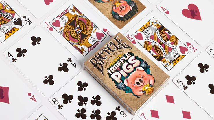 Super Truffle Pigs Bicycle Playing Cards - Image 4