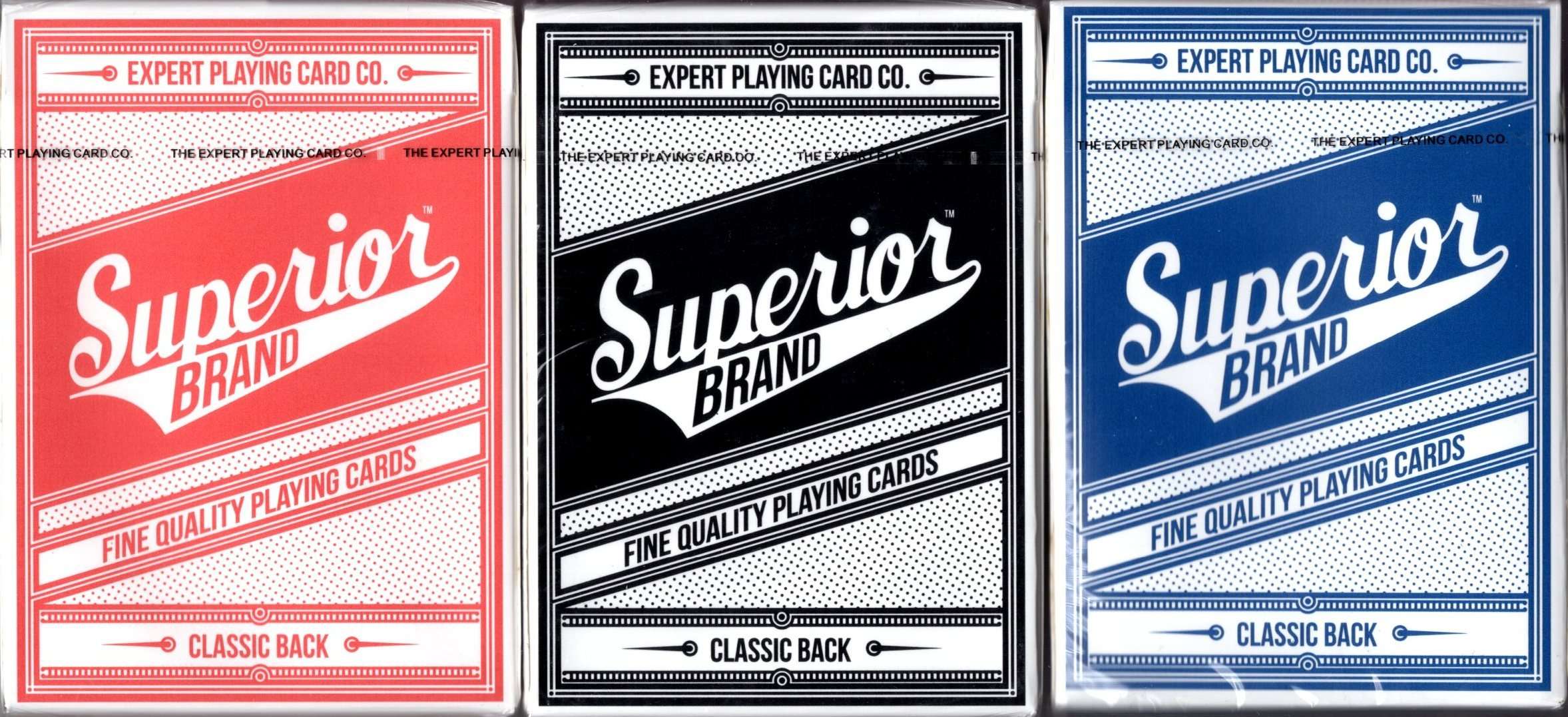 Superior Brand Playing Cards 3 Deck Set EPCC - Image 2