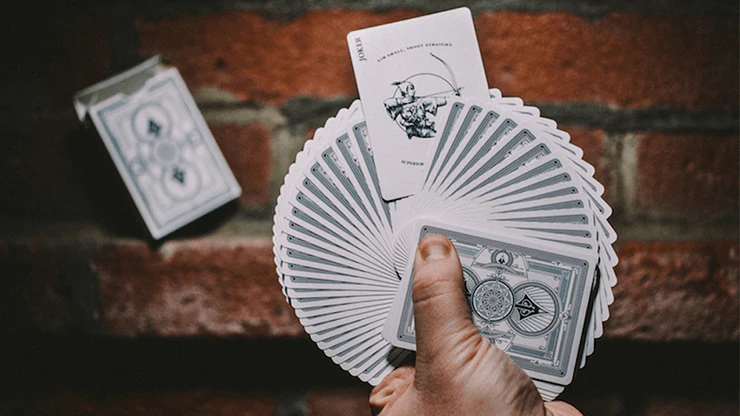 Superior Brand Silver Arrow Back Playing Cards by Kings Wild Project - Image 3