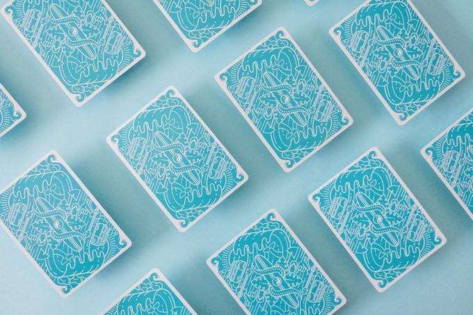 Surfboard Marked Playing Cards USPCC - Image 10