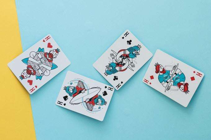 Surfboard Marked Playing Cards USPCC - Image 6