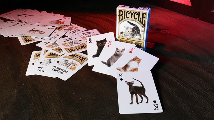 Sweet Cat Bicycle Playing Cards Deck - Image 2