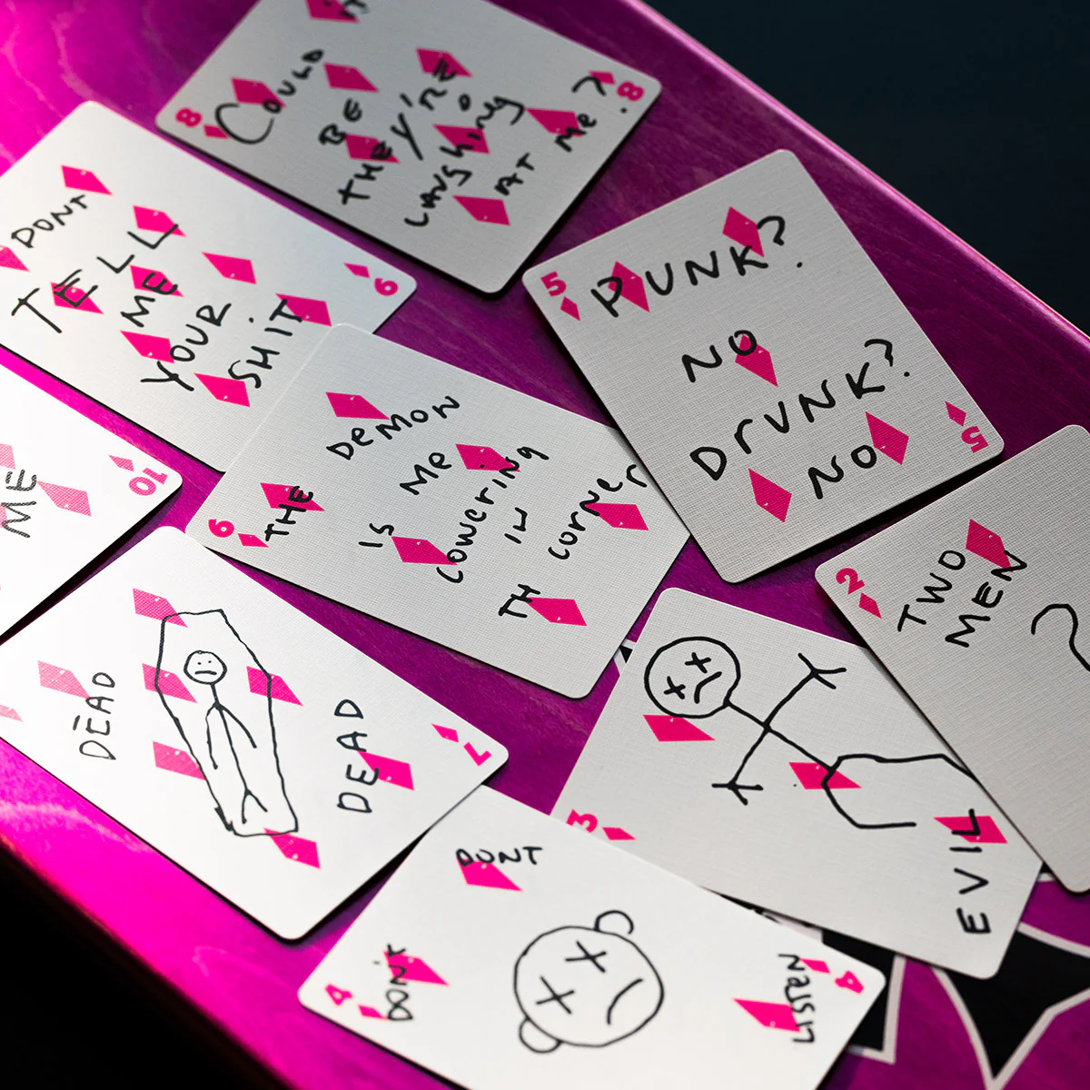 T.S.O.L. Darker My Love Punk Rock Playing Cards - Image 7