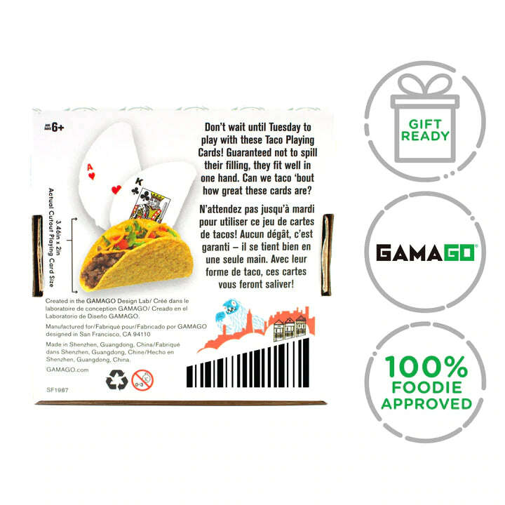 Taco Shaped Playing Cards GAMAGO - Image 2