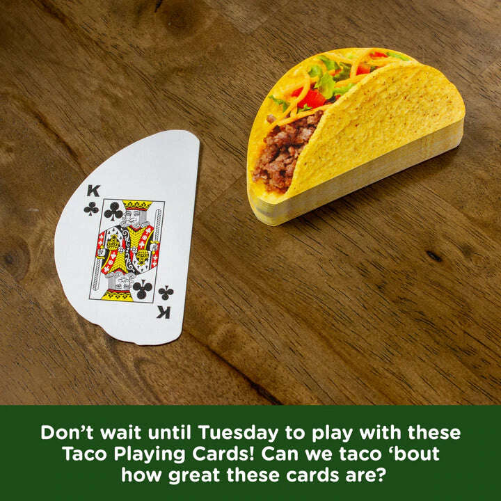 Taco Shaped Playing Cards GAMAGO - Image 3