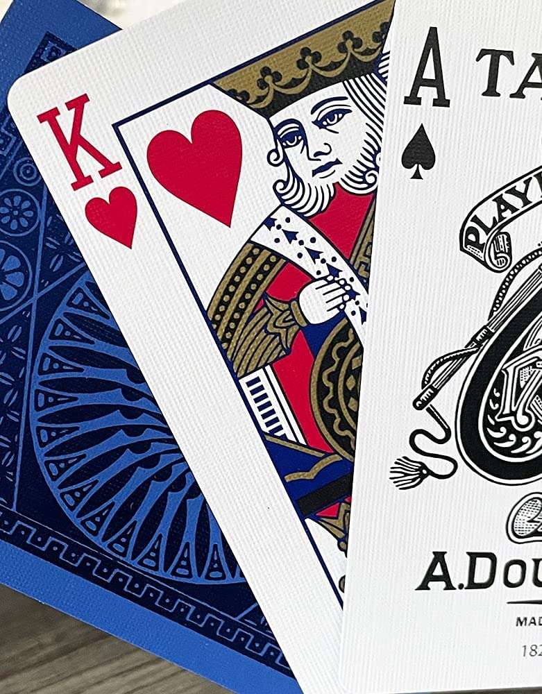 Tally-Ho MetalLuxe Blue Playing Cards - Image 4
