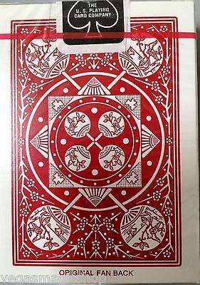 Tally-Ho Fan Back Red Playing Cards - Image 3