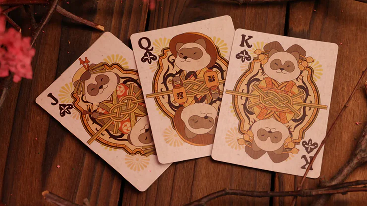 Tanuki Yukaku Playing Cards -Oiran-Dochu - Image 3