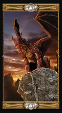 Tarot Draconis Deck Lo Scarabeo - Image 3