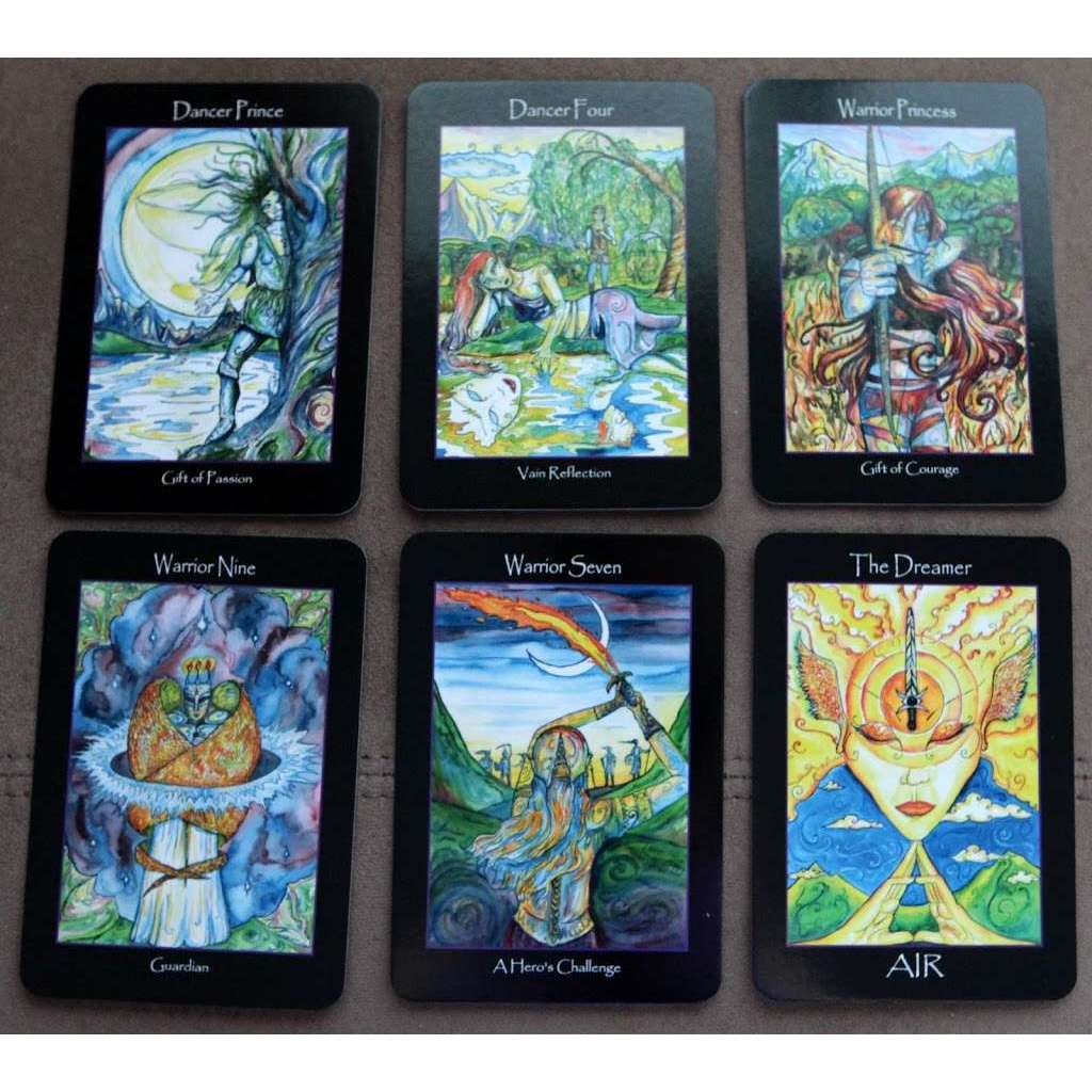 Tarot of the Sidhe Deck Red Feather - Image 3