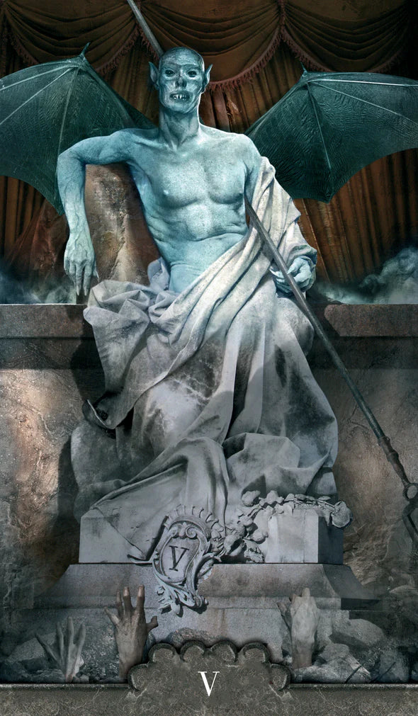 Tarot V Cards By Alejandro Colucci - Vampire Theme - Image 2