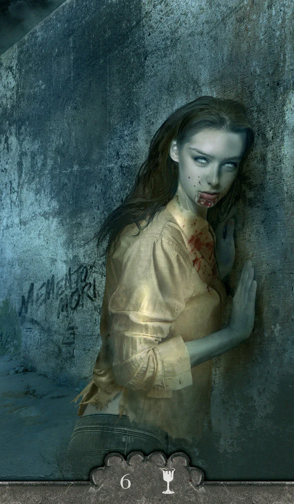 Tarot V Cards By Alejandro Colucci - Vampire Theme - Image 5