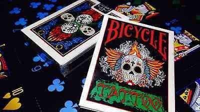 Tattoo Bicycle Playing Cards Deck - Image 2