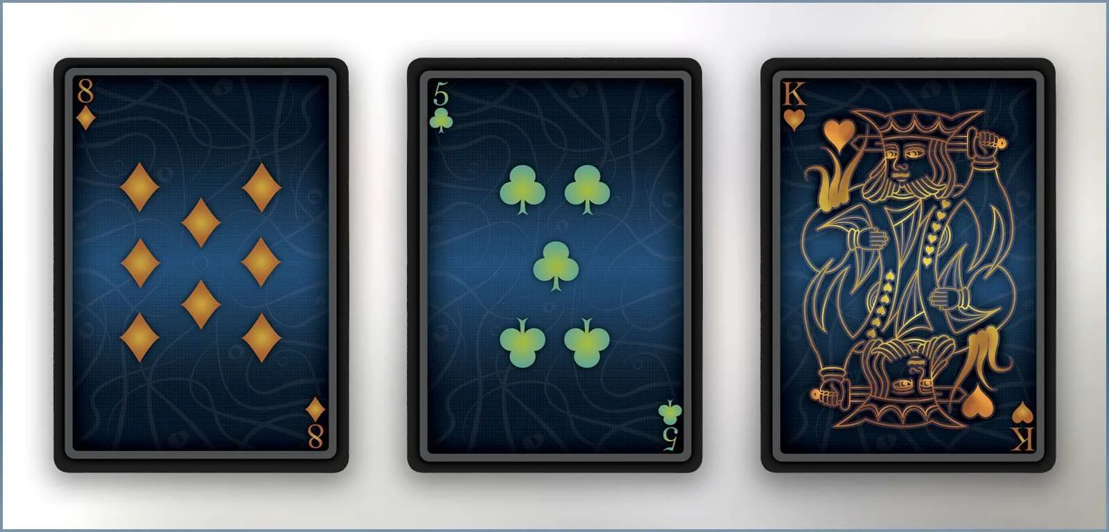 Tendril Nightfall v2 Playing Cards USPCC - Image 4