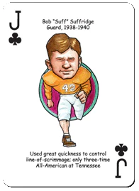 Tennessee Football Heroes Playing Cards - Image 3