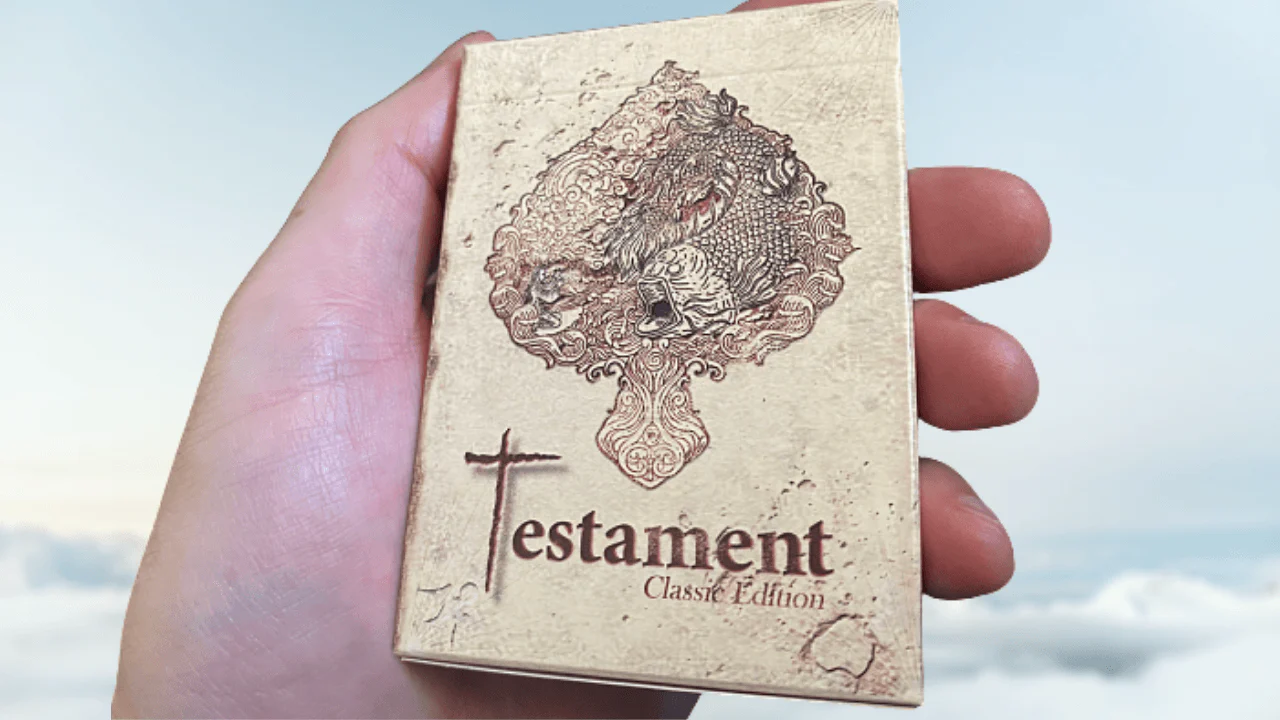 Testament Classic Playing Cards USPCC - Image 2