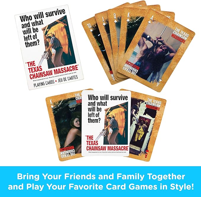 Texas Chainsaw Massacre Playing Cards Aquarius - Image 6