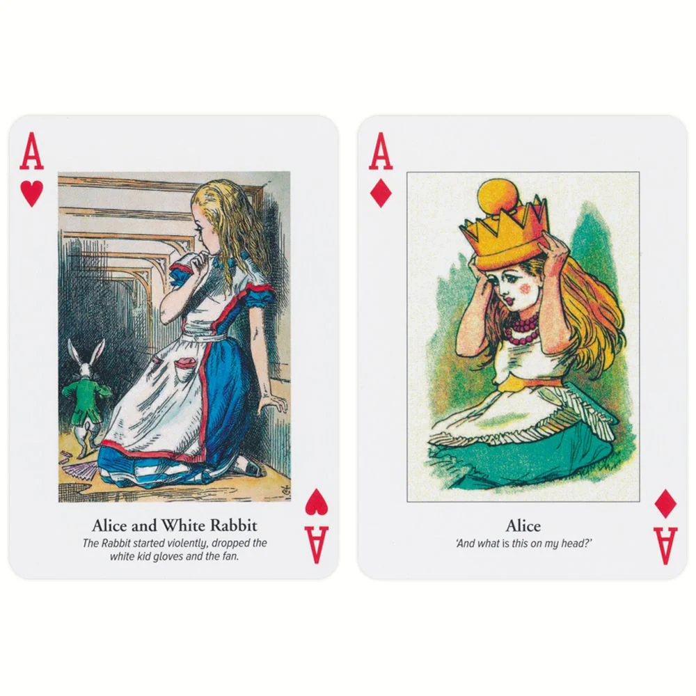 The Art of Alice Playing Cards by Piatnik - Image 2