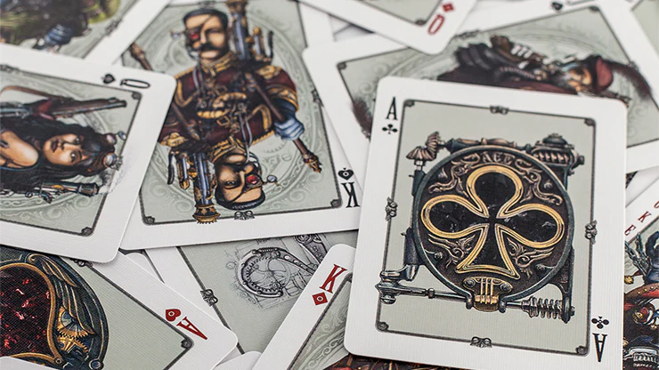 The Art of Steampunk v2 Playing Cards USPCC - Image 4