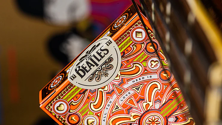 The Beatles Orange Playing Cards by Theory11: A Tribute to George, the Quiet Beatle - Image 6