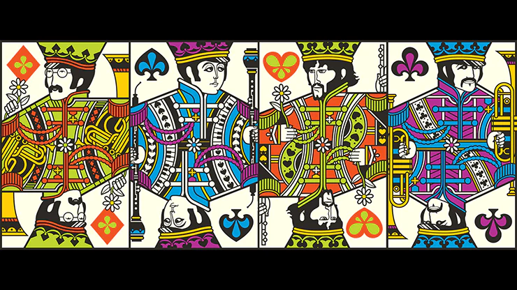 The Beatles Pink Playing Cards by Theory11: A Tribute to Ringo, the Funny Beatle - Image 5