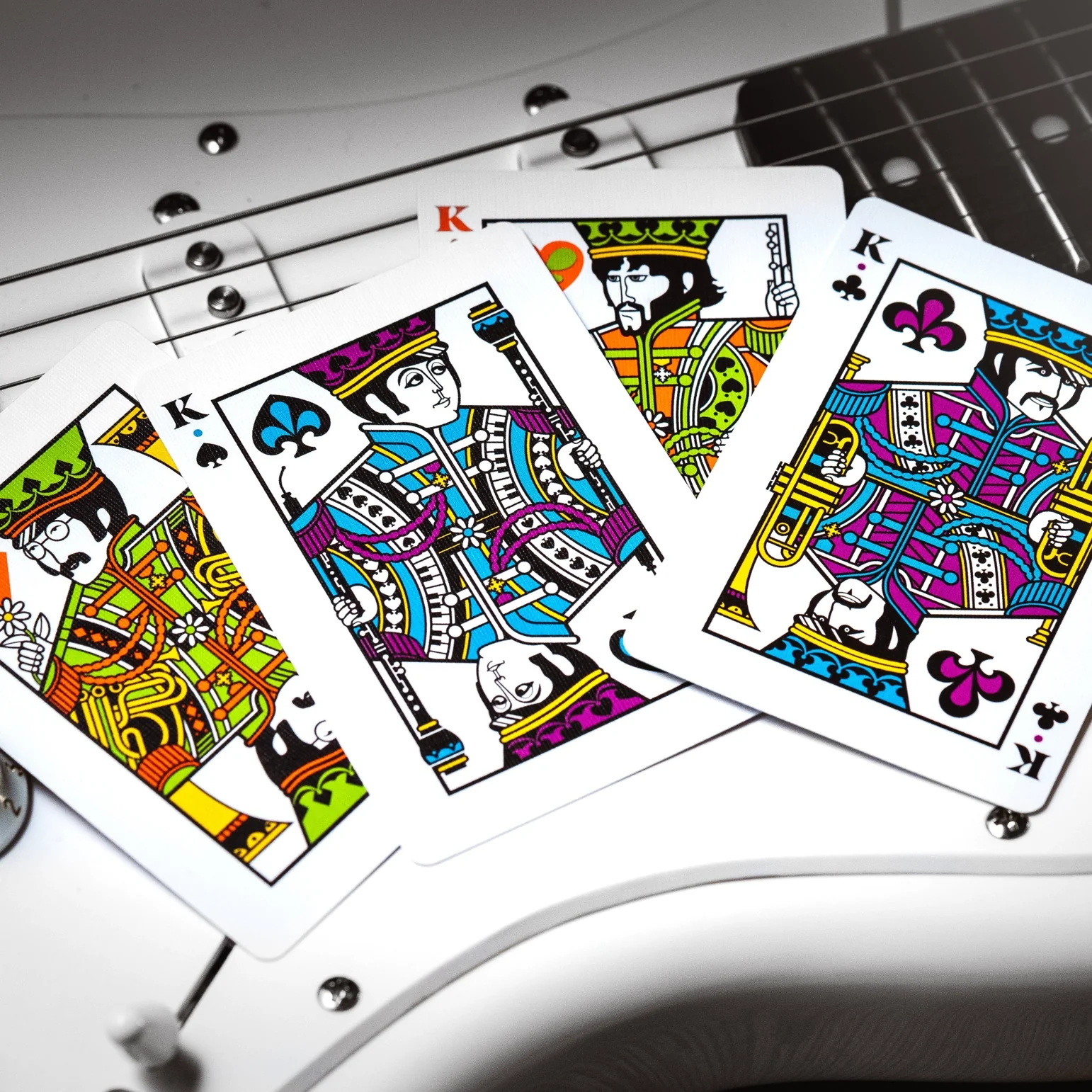 The Beatles Special Edition Playing Cards - White - Image 3