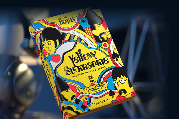 Yellow Submarine Playing Cards by Theory11: A Psychedelic Experience