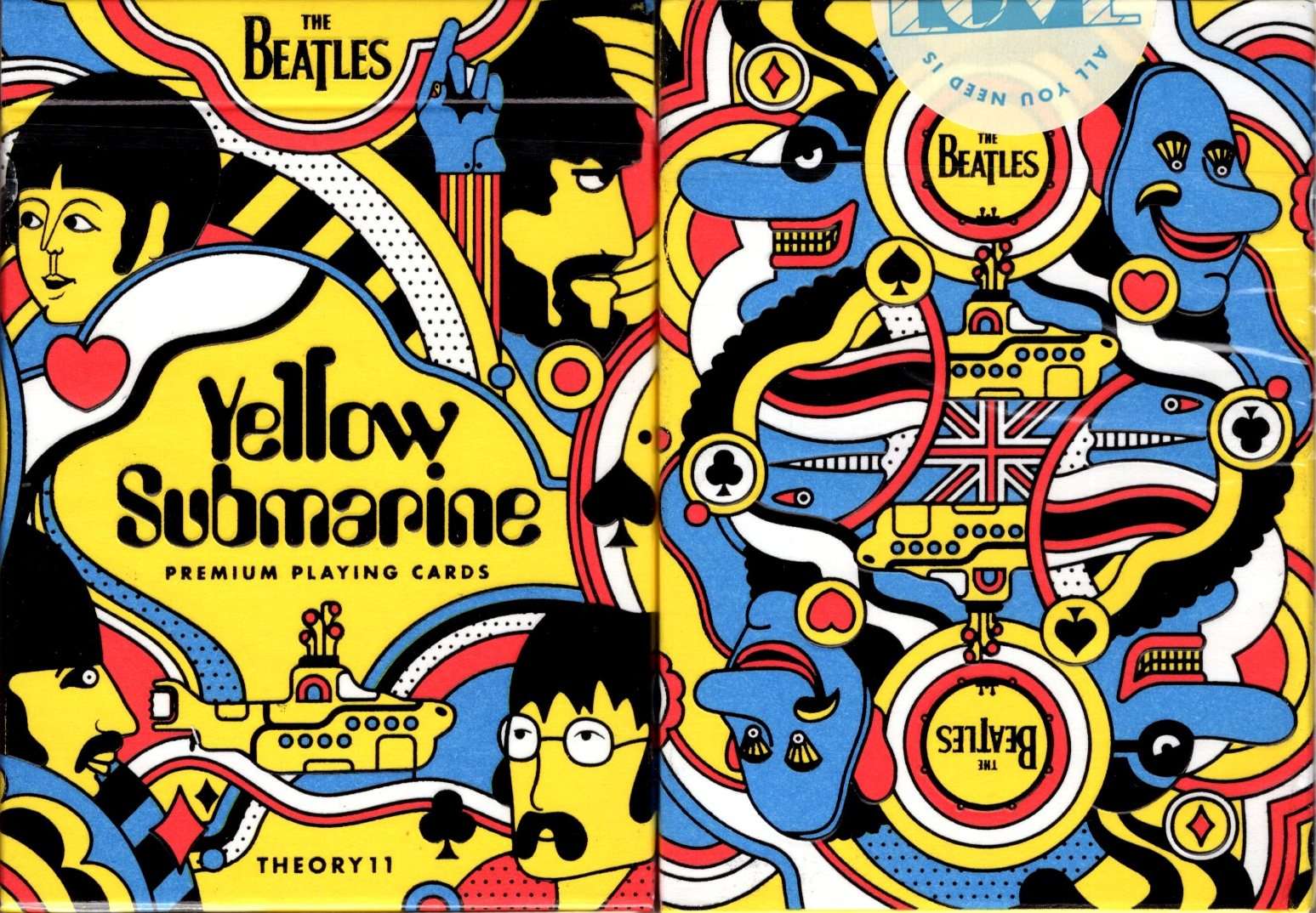 Yellow Submarine Playing Cards by Theory11: A Psychedelic Experience - Image 7