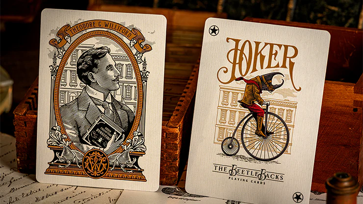 The Beetle Backs Playing Cards - Crimson Edition - Image 2