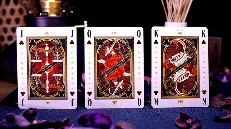 The Constellation Champagne Gold Playing Cards Cartamundi - Image 5