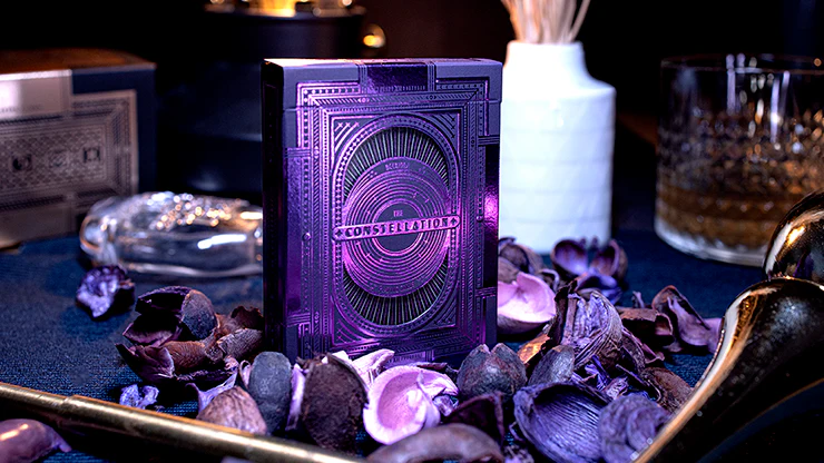 The Constellation Majestic Purple Playing Cards Cartamundi - Image 7