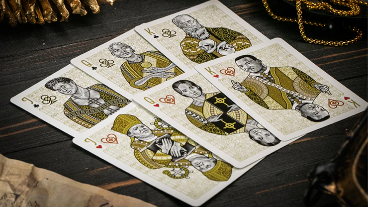 The Cross Golden Grace Foiled Edition Playing Cards - Image 5