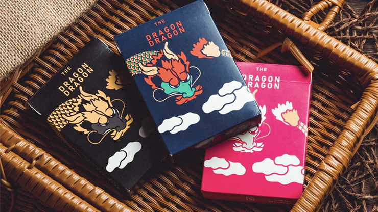 The Dragon Pink Gilded Playing Cards MPC - Image 5