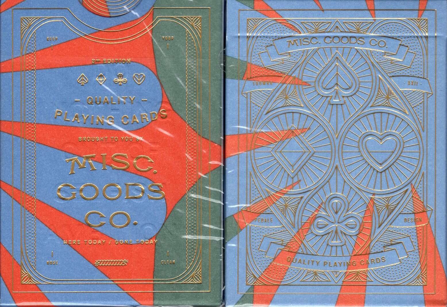 Misc Goods Co The Etc Limited Playing Cards USPCC