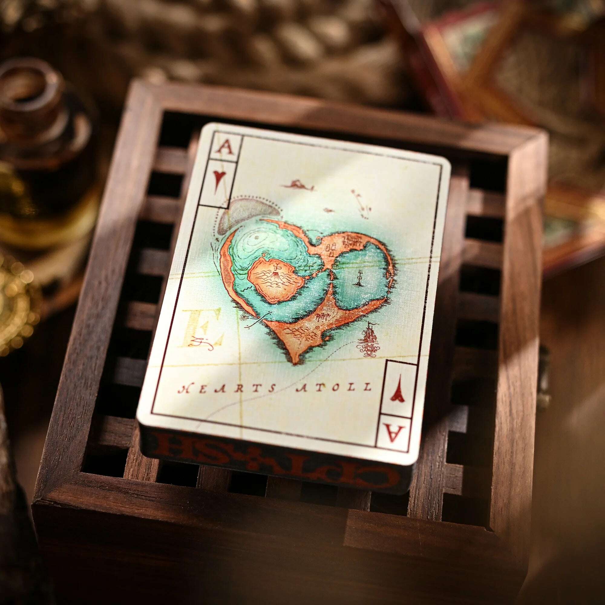 The Eye of the Ocean Intrepid Playing Cards Cartamundi - Image 5