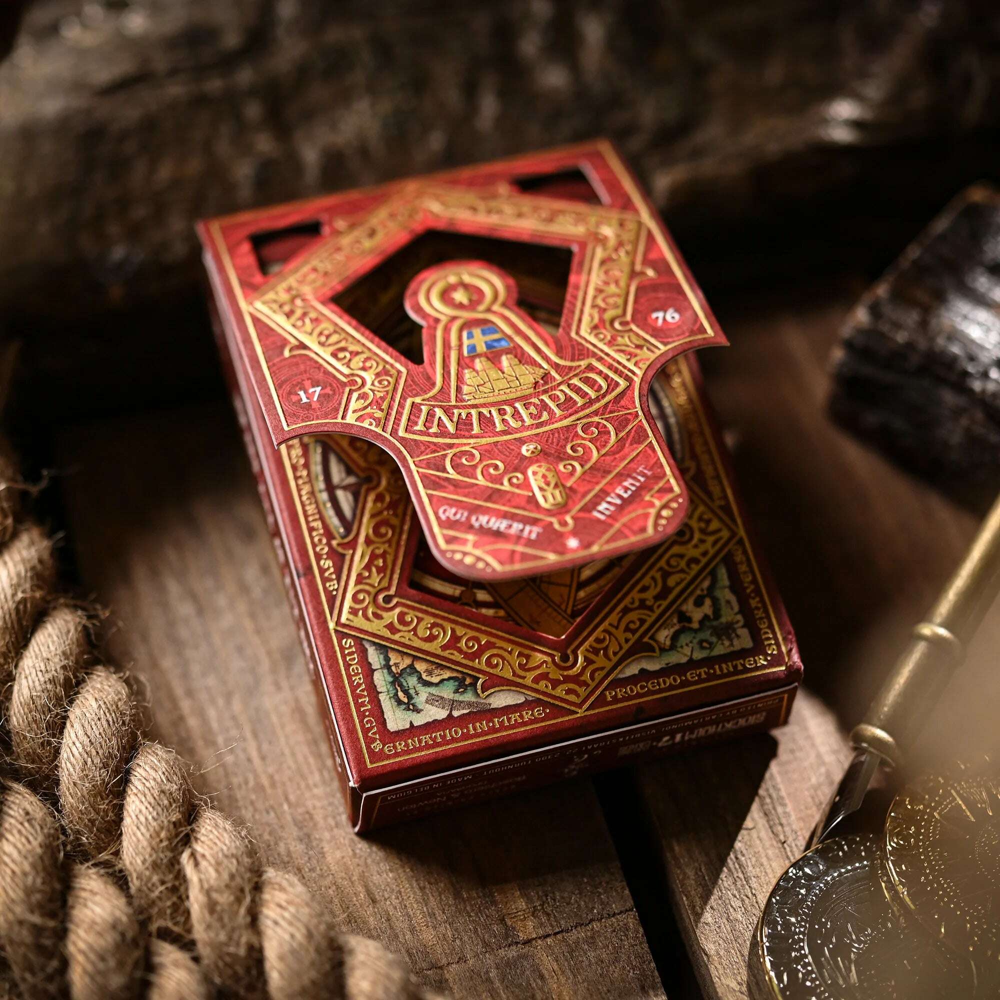 The Eye of the Ocean Intrepid Playing Cards Cartamundi - Image 6