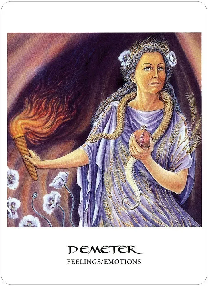 The Goddess Oracle Deck & Book Set USGS - Image 2