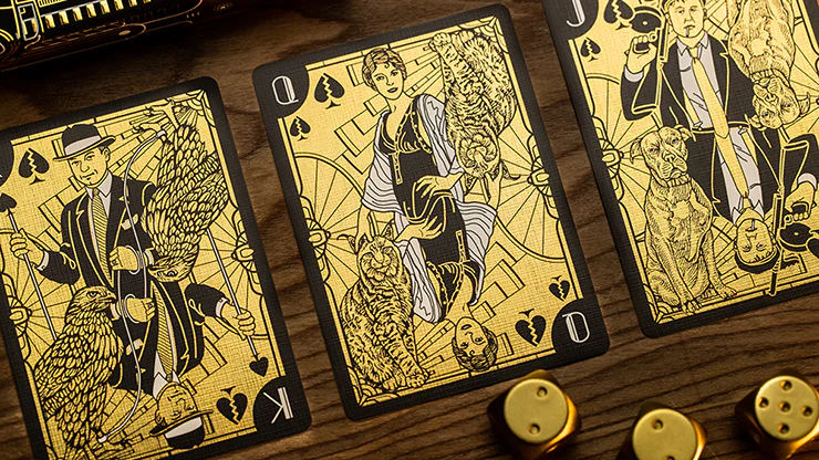 The Grand Golden Glamor Playing Cards Cartamundi - Image 4