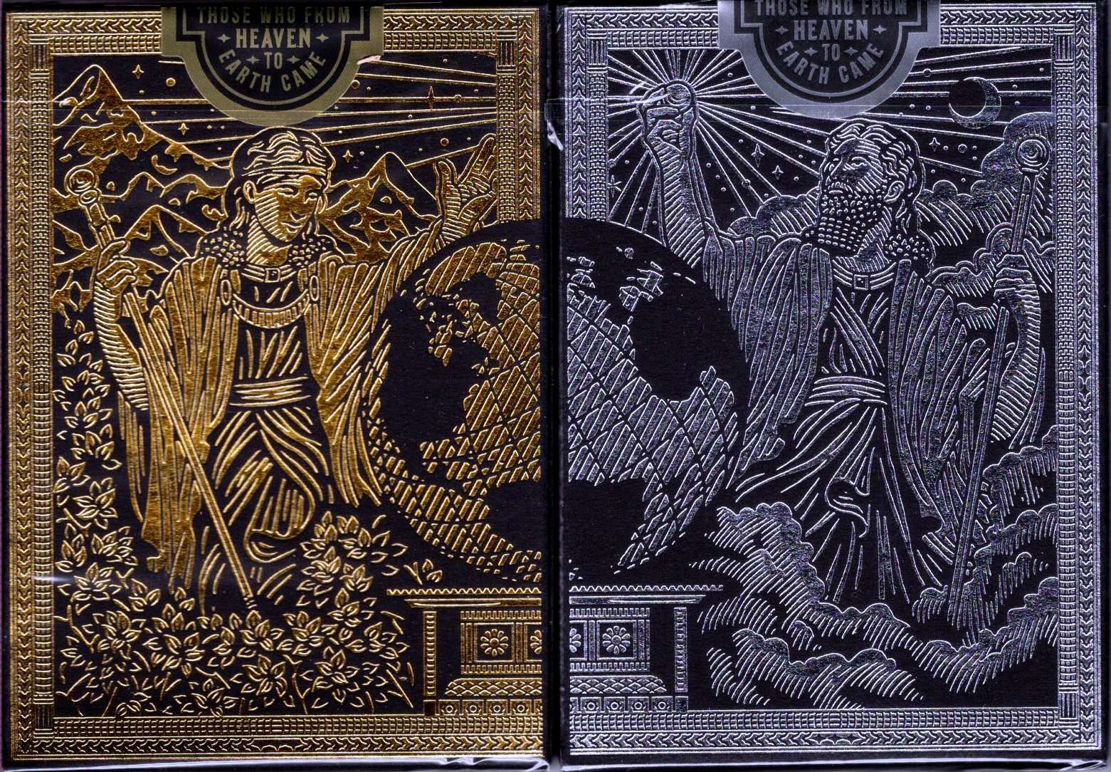 The Great Creator Foil Playing Cards 2 Deck Set TPCC - Image 2