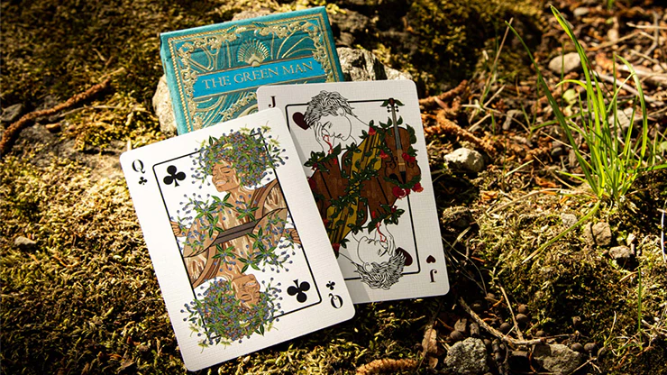 The Green Man Summer v2 Playing Cards Cartamundi - Image 6