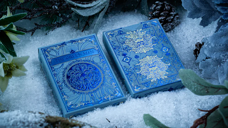 The Green Man Winter Playing Cards Cartamundi - Image 7