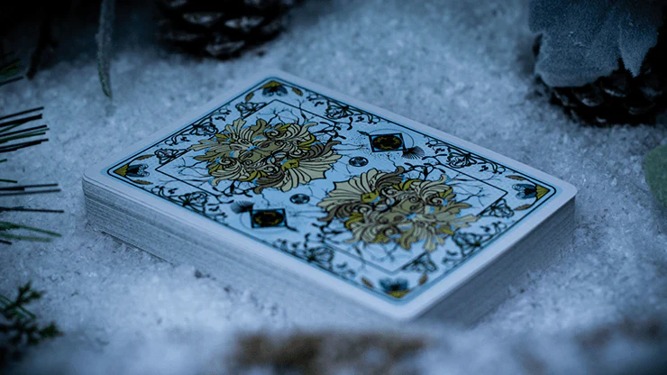 The Green Man Winter v2 Playing Cards Cartamundi - Image 6
