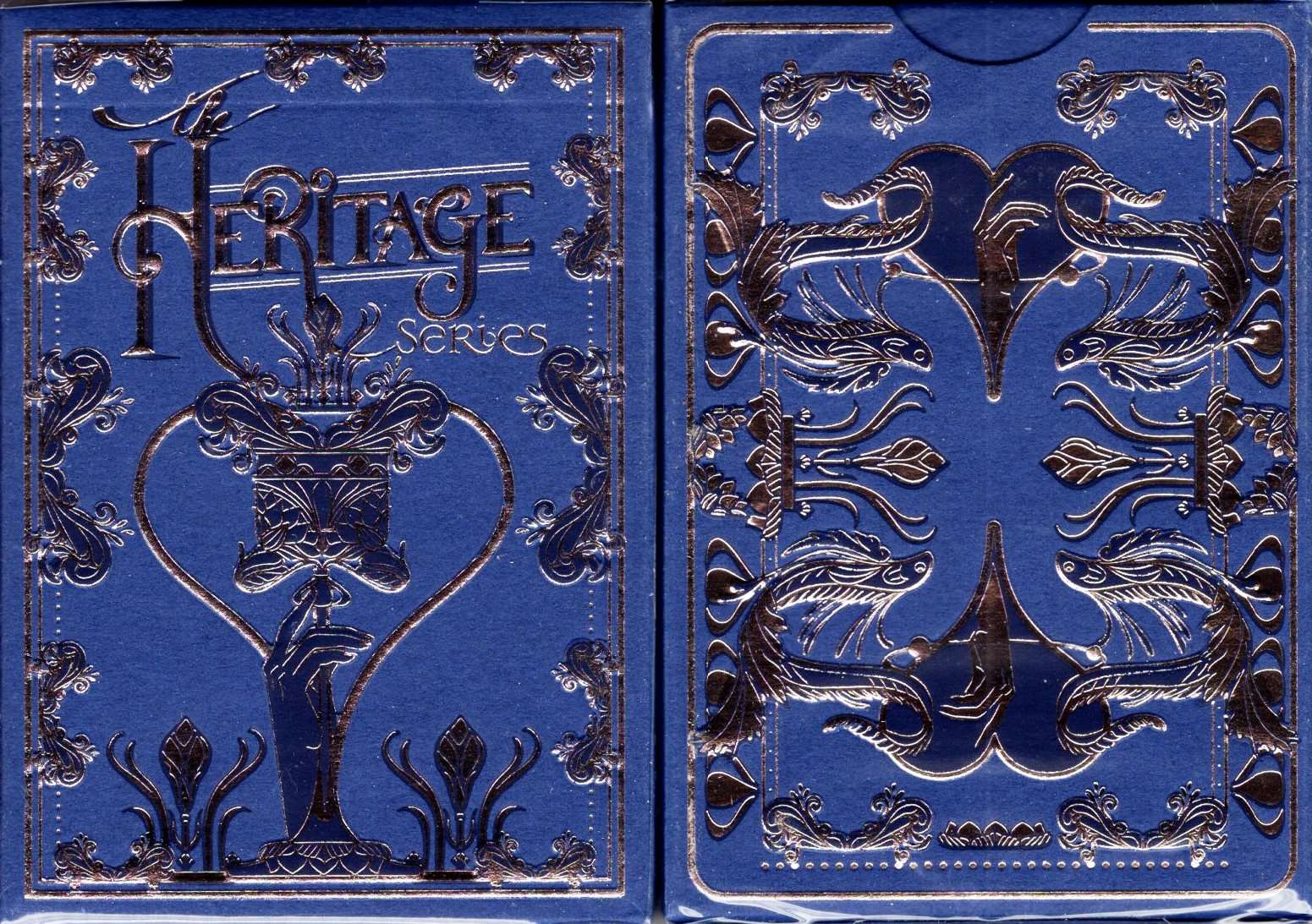 The Heritage Series Hearts Playing Cards Cartamundi